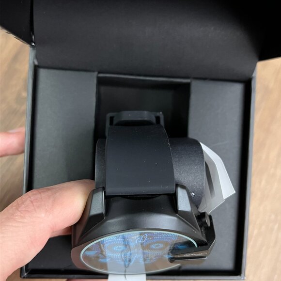 NEW Ed Hardy Blue Skull Mens Watch - Picture 5 of 11